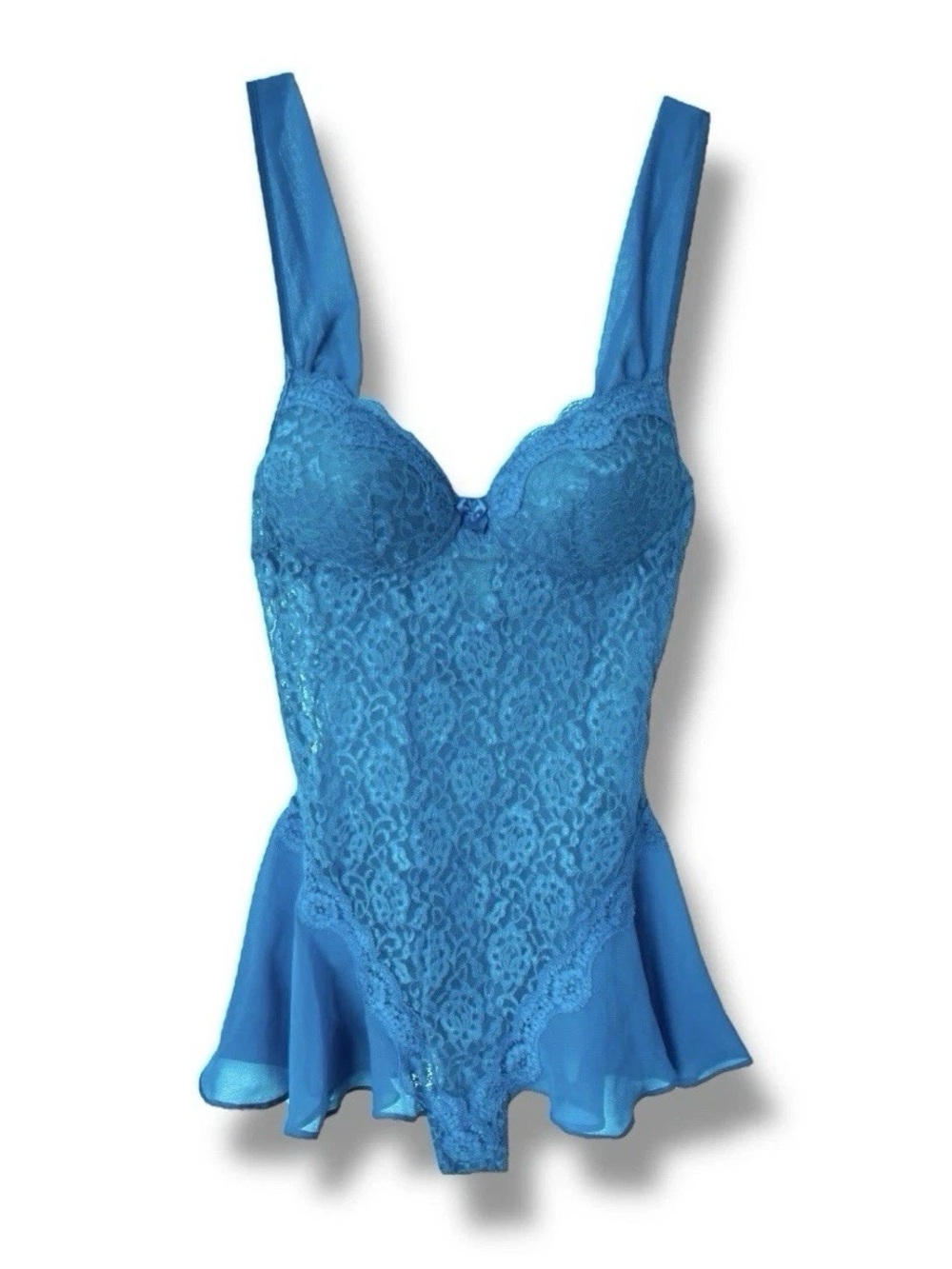 Floral Lace Bodysuit Teddy Top
